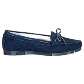 Filippo Loafers i let læder blå