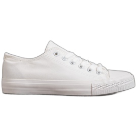 Fashion Klassiske sneakers hvid