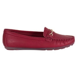 Fama Elegante loafers rød