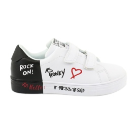 American Club ES05 hvide og sorte sneakers