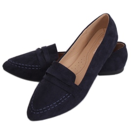 Kvinder marineblå loafers CH-1M6 blå marine blå