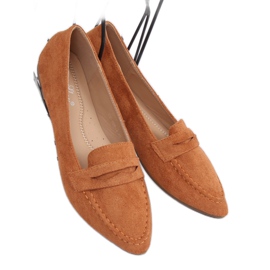 Kvinders loafers camel CH-1M6 Camel brun