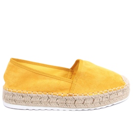 Dame honning espadriller JH91P Gul