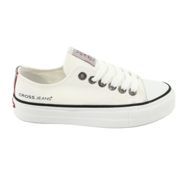 Cross Jeans Classic Sneakers Biaded White FF2R4010C hvid