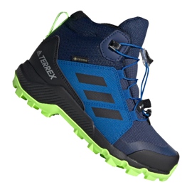 Adidas Terrex Mid Gtx Jr EF2248 sko marine blå blå flerfarvet