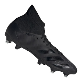 Adidas Predator 20.3 Sg M EF2204 sko flerfarvet sort