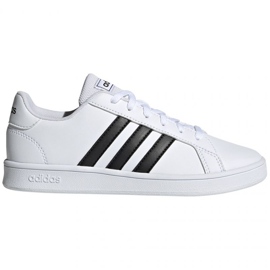 Sko adidas Grand Court K Jr EF0103 hvid