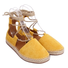 Honning ankel espadrilles JH97P Gul