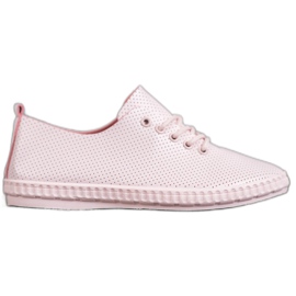 SHELOVET Light Powder Sneakers lyserød