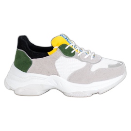 SHELOVET Moderigtige sneakers flerfarvet