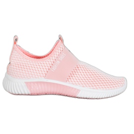 SHELOVET Slip-on mode sko lyserød
