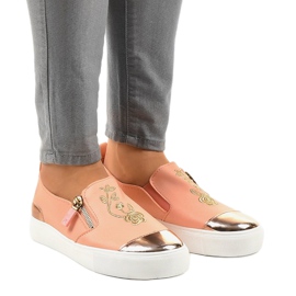 Klassiske lyserøde sneakers A-89