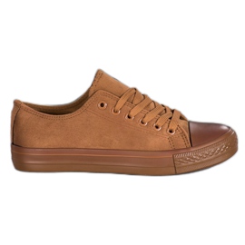SHELOVET Ruskind Sneakers brun