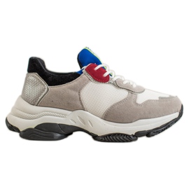 SHELOVET Moderigtige sneakers flerfarvet
