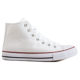 Super Me Høje sneakers hvid