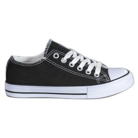 SDS Tekstil sneakers sort