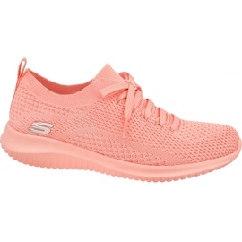 Skechers Ultra Flex Pastel Party W 13098-CRL Sko lyserød