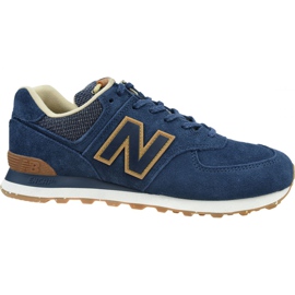 New Balance M ML574SOH sko marine blå