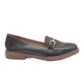 Grønne loafers, damesko W-7