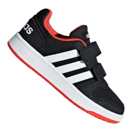 Sko adidas Hoops 2.0 Mfc C Jr B75960 hvid sort
