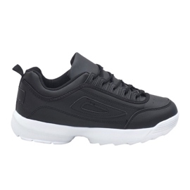 Sorte sportssko, DS2-1 sneakers