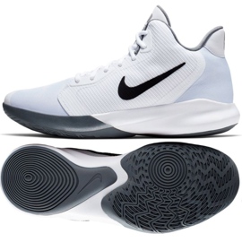 Nike Precision Iii M AQ7495-100 sko hvid hvid
