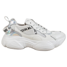 Goodin Hvide læder sneakers