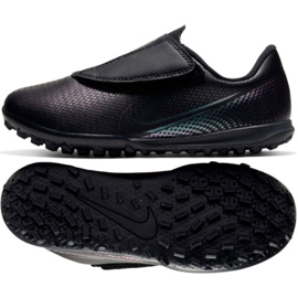Nike Mercurial Vapor 13 Club Tf Ps (V) Jr AT8178-010 fodboldsko flerfarvet sort