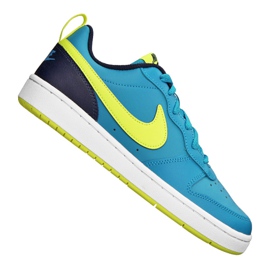 Nike Court Borough Low 2 Jr BQ5448-400 sko blå