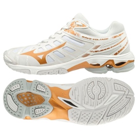 Mizuno Wave Voltage W V1GC196052 volleyballsko flerfarvet hvid