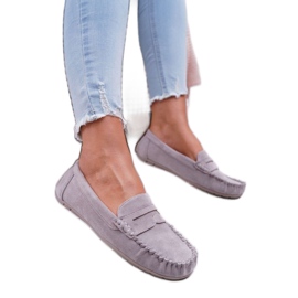 SEA Grå kvinders loafers T348