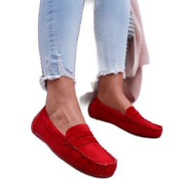 SEA Røde kvinders loafers T348