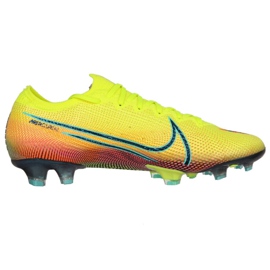 Nike Mercurial Vapor 13 Elite Mds Fg M CJ1295-703 fodboldsko flerfarvet gul