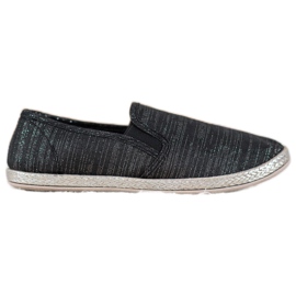 SHELOVET Komfortable Slipons sort