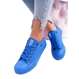 Blå kvinders sneakers Big Star AA274011
