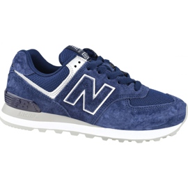 New Balance W WL574EY sko marine blå