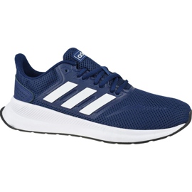 Adidas Runfalcon K Jr EG2544 sko marine blå