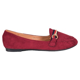 Fama Suede Lords Med Ornament rød