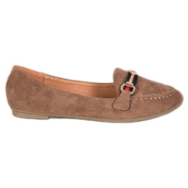 Fama Suede Lords Med Ornament brun