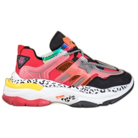 Seastar Mode sneakers rød flerfarvet