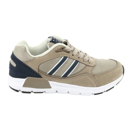 Børns beige sportssko American Club BS10
