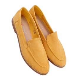 Honey loafers til kvinder T359P Gul