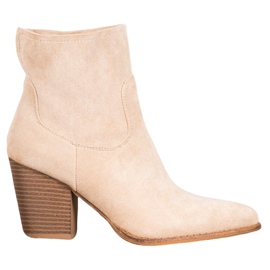 Seastar Slip-on støvler på en stolpe beige