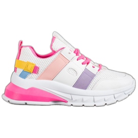 Seastar Farverige sneakers med mesh hvid flerfarvet