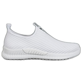 SHELOVET Slip-on sportssko hvid