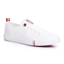Hvide damesko sneakers Big Star FF274087