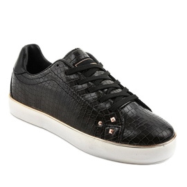 Sorte stilfulde damesko 6173-Y