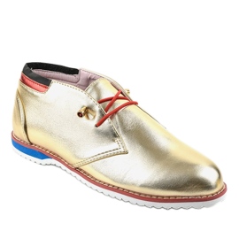Golden jazz sko JFL651-3 gylden