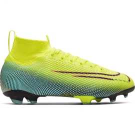 Nike Mercurial Superfly 7 Elite Mds Fg Jr BQ5420-703 fodboldsko gul gul