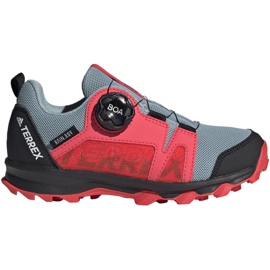 Adidas Terrex Agravic Boa K Jr EH2687 sko rød grå
